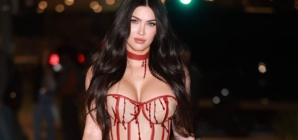 Megan Fox turns heads in blood-inspired look at ‘Jennifer’s Body’ screening