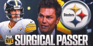 Tom Brady praises Steelers' Aaron Rodgers playing into his 40s: "He's a surgical passer"