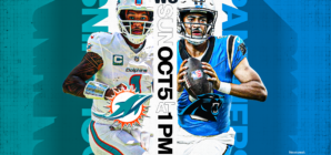 How to Watch Dolphins vs Panthers: Live Stream NFL Week 5, TV Channel