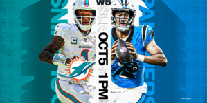 How to Watch Dolphins vs Panthers: Live Stream NFL Week 5, TV Channel