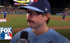 'We got a bunch of dogs' 💪 Davis Schneider on Trey Yesavage, Blue Jays' Game 5 win vs. Dodgers