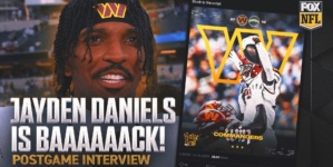 Jayden Daniels on injury concerns: "Everybody can stop talking on social media about the brace…I am good"