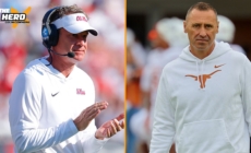 Joel Klatt predicts Lane Kiffin leaving Ole Miss for LSU, if Steve Sarkisian stays at Texas or not | The Herd