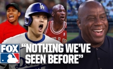 Magic Johnson compares Shohei Ohtani to Tiger Woods & Michael Jordan: ‘He’s in Rarified air’