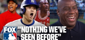 Magic Johnson compares Shohei Ohtani to Tiger Woods & Michael Jordan: ‘He’s in Rarified air’