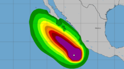 Priscilla strengthens into a hurricane in the Pacific. Maps show its path.