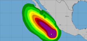 Priscilla strengthens into a hurricane in the Pacific. Maps show its path.