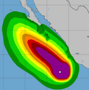 Priscilla strengthens into a hurricane in the Pacific. Maps show its path.