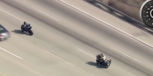 Deputy is killed; fleeing suspect is deliberately knocked off motorcycle