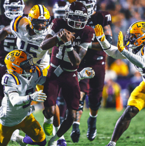 No. 3 Texas A&M Races Away From No. 20 LSU Behind Marcel Reed’s 4 TDs