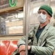 Tom Hanks spotted riding NYC subway with mask and beanie hat incognito