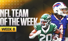 NFL Week 8 Team of the Week: Running Backs Star; Jordan Love Wows on Sunday Night