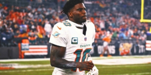 Dolphins’ Tyreek Hill Undecided on Retiring After Season-Ending Knee Injury
