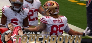 George Kittle hauls in OUTRAGEOUS TD CATCH as 49ers chip away at Texans’ lead | NFL Highlights