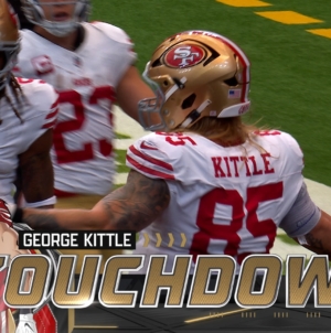 George Kittle hauls in OUTRAGEOUS TD CATCH as 49ers chip away at Texans’ lead | NFL Highlights