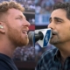 Brad Paisley & JP Saxe perform National Anthems ahead of World Series Game 3