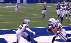 Daniel Jones finds Michael Pittman for four-yard TD, extending Colts' lead over Raiders | NFL Highlights