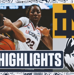 Notre Dame Fighting Irish vs. No. 1 UConn Huskies Highlights 🏀 FOX College Hoops