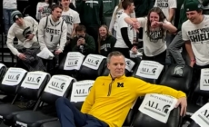 Michigan Coach Dusty May on Michigan State Fans: ‘No Way I’m Ducking This Smoke’