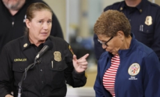 Ousted L.A. Fire Chief Crowley sues over her dismissal