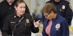 Ousted L.A. Fire Chief Crowley sues over her dismissal