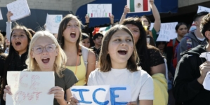 Redlands students stage ICE walkouts. Officially, they’re truant