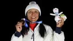 Elana Meyers Taylor on winning gold in monobob at the Winter Games