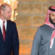 Future kings meet in Saudi Arabia but Andrew-Epstein revelations loom over Prince William