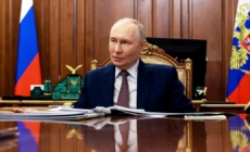 ‘Difficult’ peace talks spotlight Putin’s chief negotiator and Ukraine antagonist