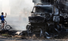 Videos from Puerto Vallarta show smoke, flames and chaos after killing of Jalisco drug kingpin