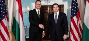 U.S. Secretary of State Visits Budapest for Nuclear Energy Pact