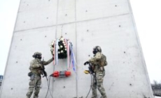 Topping-Out Ceremony Marks Completion of High-tech Special Ops Barracks