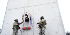 Topping-Out Ceremony Marks Completion of High-tech Special Ops Barracks