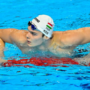 Hubert Kós Named Best Swimmer At U.S. College Championships