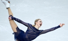 Amber Glenn Blocks Cameras From Filming Crying Olympian