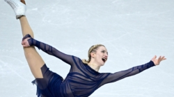 Amber Glenn Blocks Cameras From Filming Crying Olympian