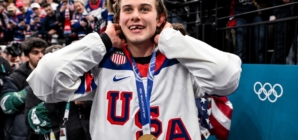 USA’s Jack Hughes Breaks Silence on Losing Teeth in Olympic Gold Medal Win