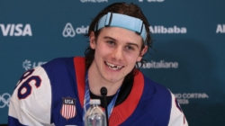 Jack Hughes Shuts Down Reporter Over Awkward Question Before Olympic Party