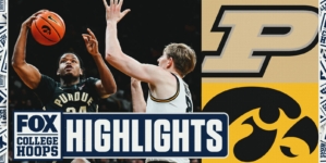 No. 13 Purdue Extends Winning Streak With 78-57 Victory Over Iowa