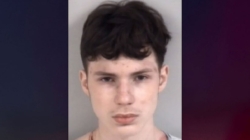 Teen wrestler charged with murder after mom found stabbed in recycling bin