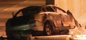 Fiery Long Beach car crash leaves four dead