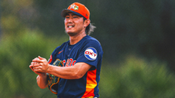 Astros’ Tatsuya Imai Throws Scoreless Inning, Hit by Comebacker in Spring Training Debut