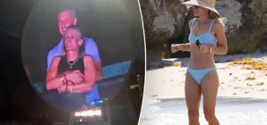 Coldplay kiss-cam’s Kristin Cabot hits Miami beach in bikini photos