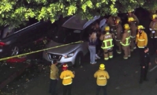 SUV barrels into downtown Los Angeles flower district vendor, injuring 6