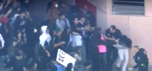 Federal agent injured in clash with protesters in Downtown L.A. during student walkout