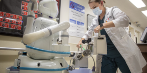 Robots, already in hospitals, are ready to roll in other industries