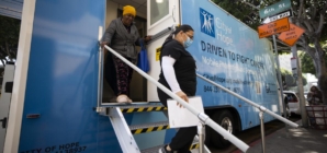 Mobile clinic brings mammograms to unhoused women on Skid Row