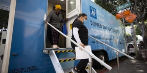 Mobile clinic brings mammograms to unhoused women on Skid Row