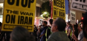 Los Angeles protesters decry U.S.-Israeli attacks on Iran