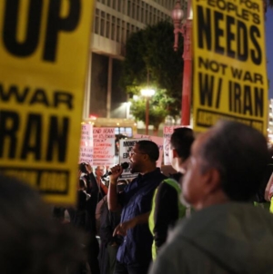 Los Angeles protesters decry U.S.-Israeli attacks on Iran